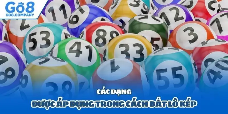 Các dạng được áp dụng trong cách bắt lô kép